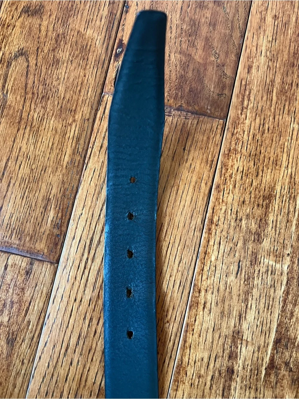 Hugo Boss Belt Men’s 100% Leather with Silver-Tone Buckle Black Size 44/115